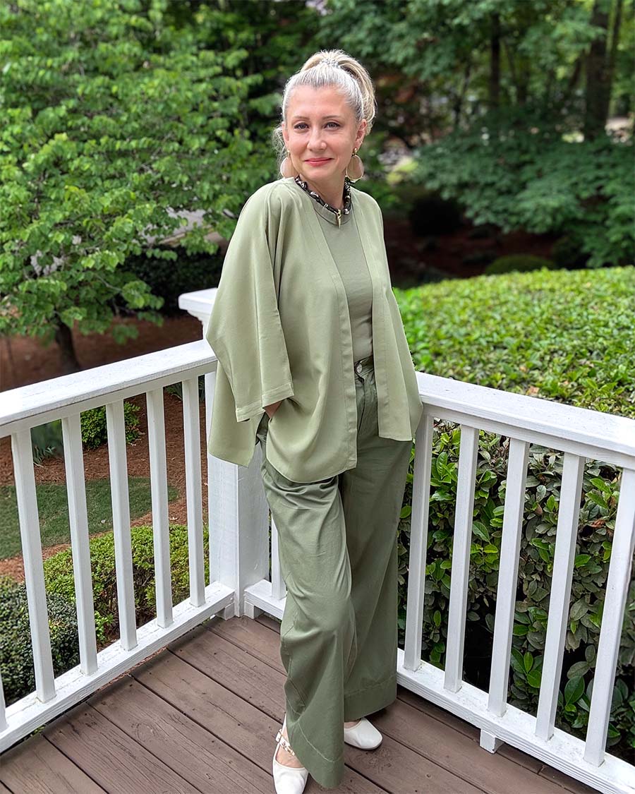 Ovcio Silk Cardigan