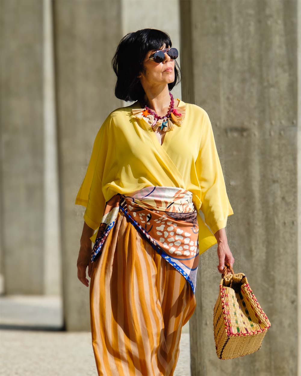 Ovcio Silk Cardigan