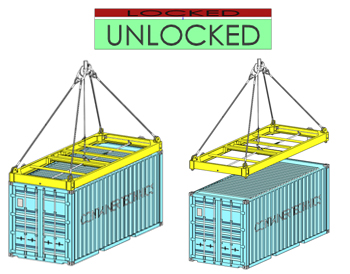 Discharge container