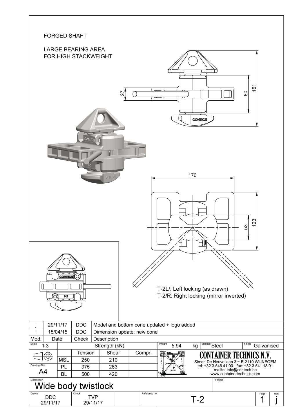 T-2 Drawing