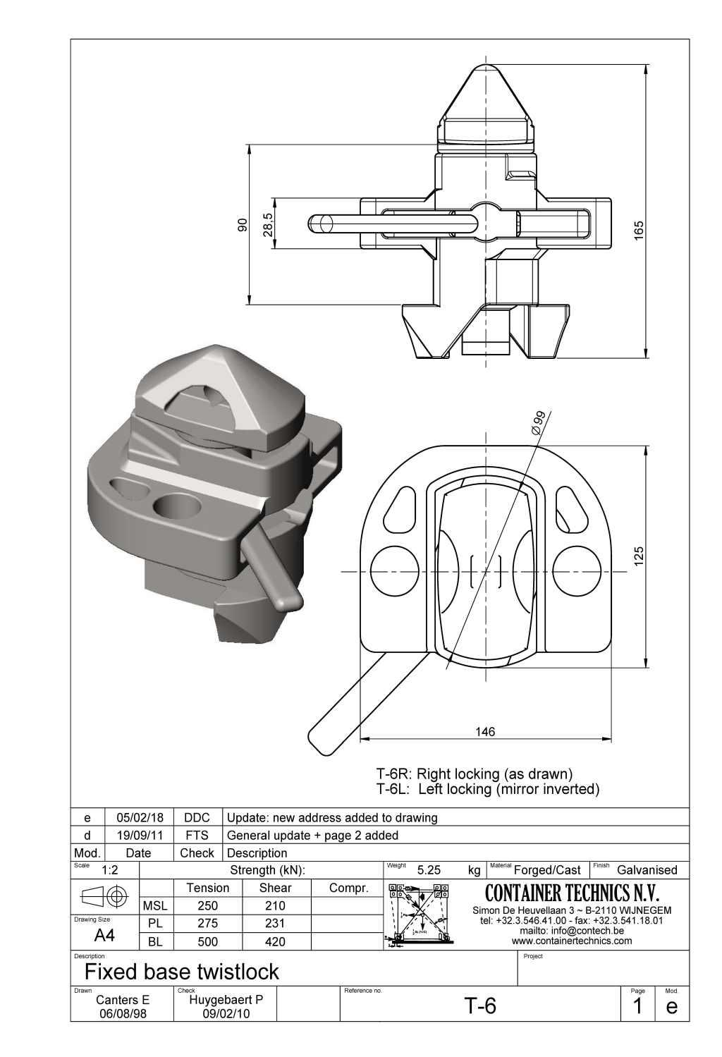 T-6 Drawing