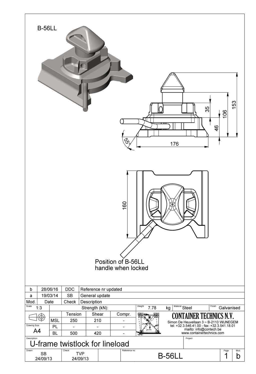 B-56L Drawing