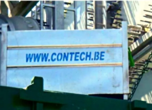 Fissaggio del mulino a vento Container Technics