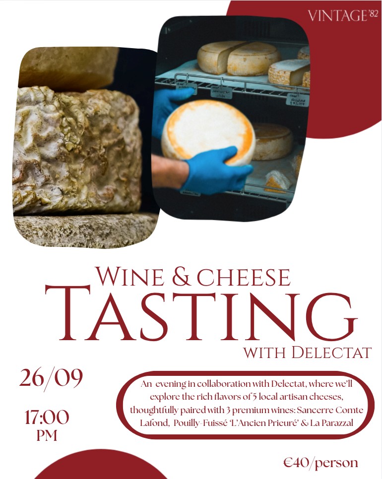 Wine & Cheese Pairing with Delectat
