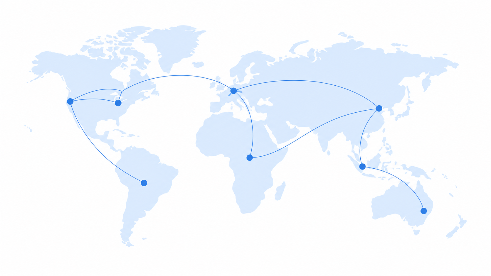 Global communications network