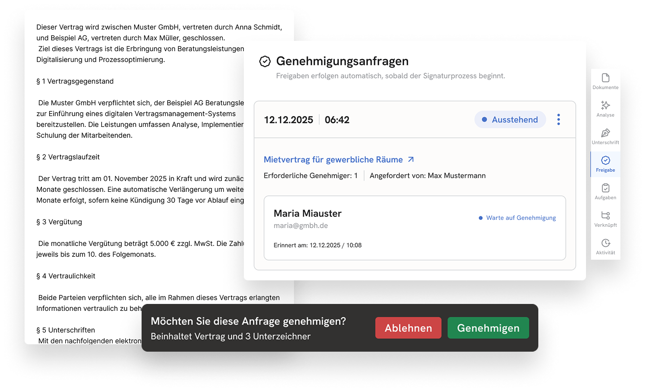 Produktvorschau – Mandanten-Dashboard