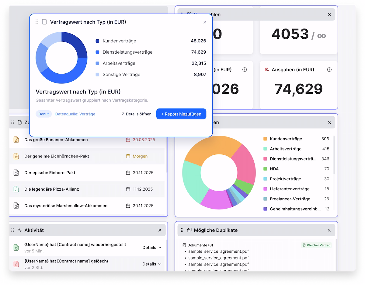 Product Preview – Client Dashboard