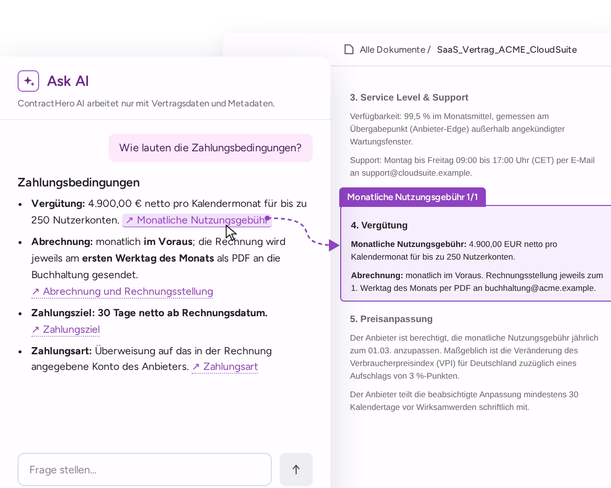 Produktvorschau – Mandanten-Dashboard