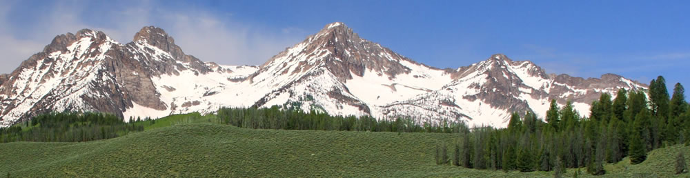 Sawtooth Mountain Range, Sun Valley, Idaho