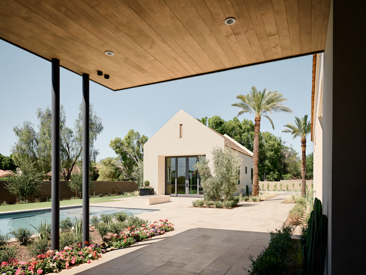 Soft modern casita in the Arcadia neighborhood in Phoenix by The Ranch Mine