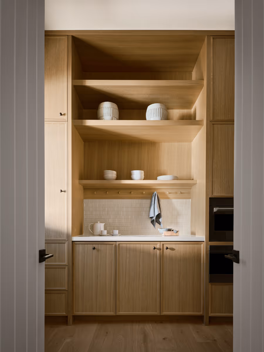 Butler's pantry or dirty kitchen by The Ranch Mine