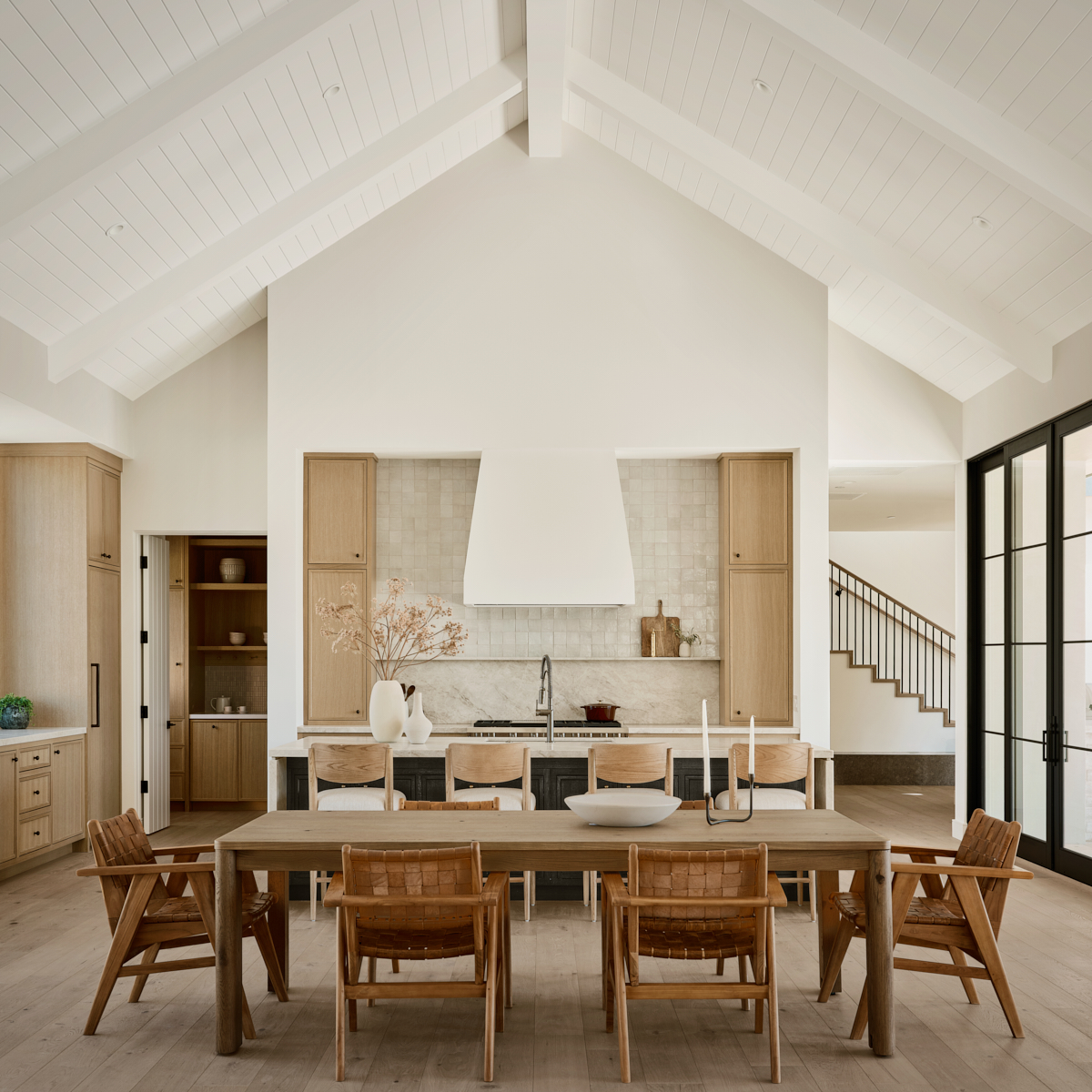 Soft modern kitchen by The Ranch Mine in the Arcadia neighborhood in Phoenix