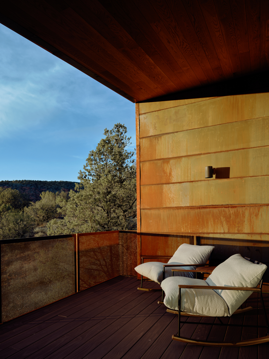 Kit is a short term rental by The Ranch Mine in Sedona Arizona. Amazing national forest views 