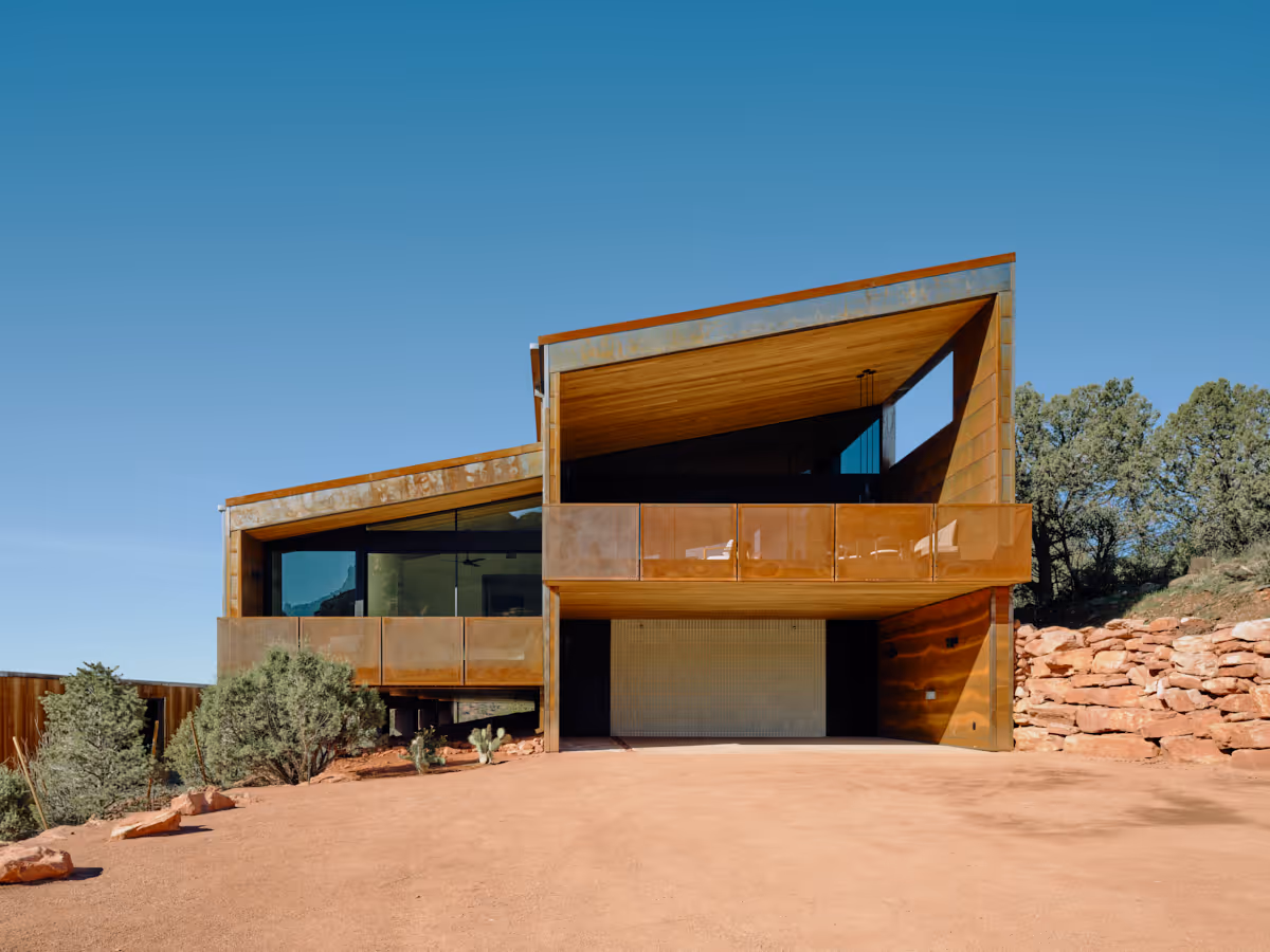 Fox is a modern short term rental by The Ranch Mine in Sedona Arizona