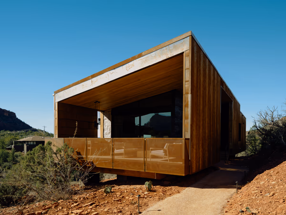 Kit is a modern short term rental by The Ranch Mine in Sedona Arizona