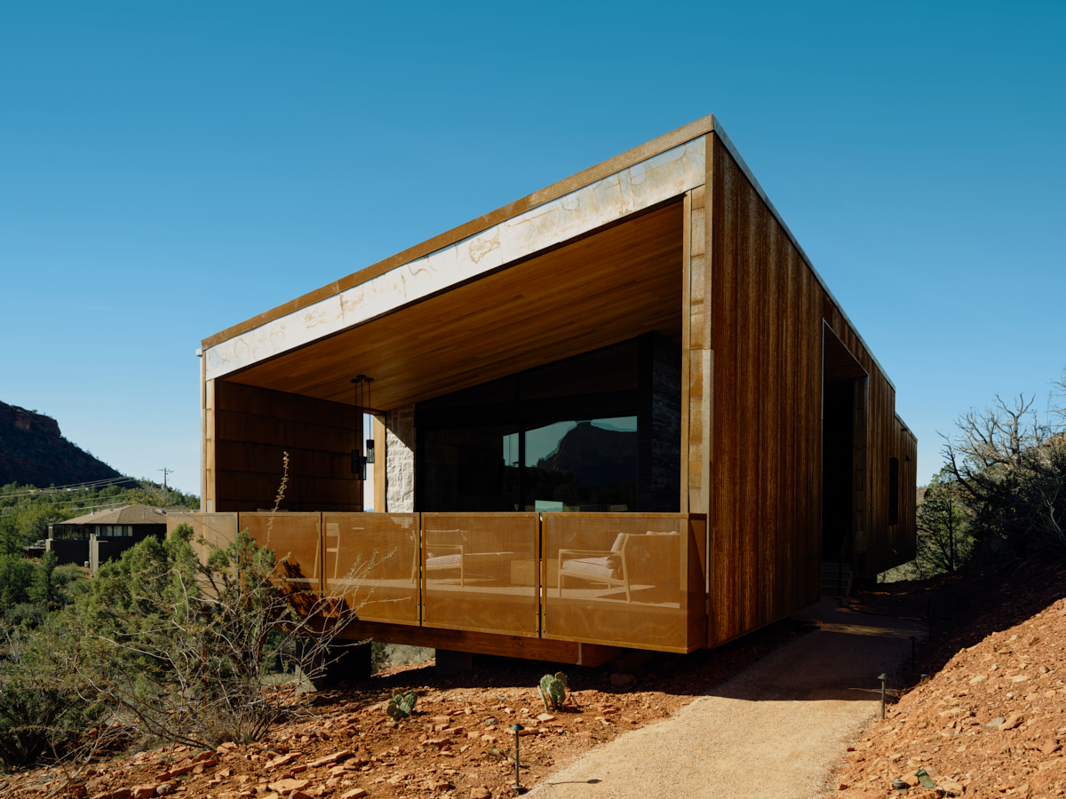 Kit is a modern short term rental by The Ranch Mine in Sedona Arizona