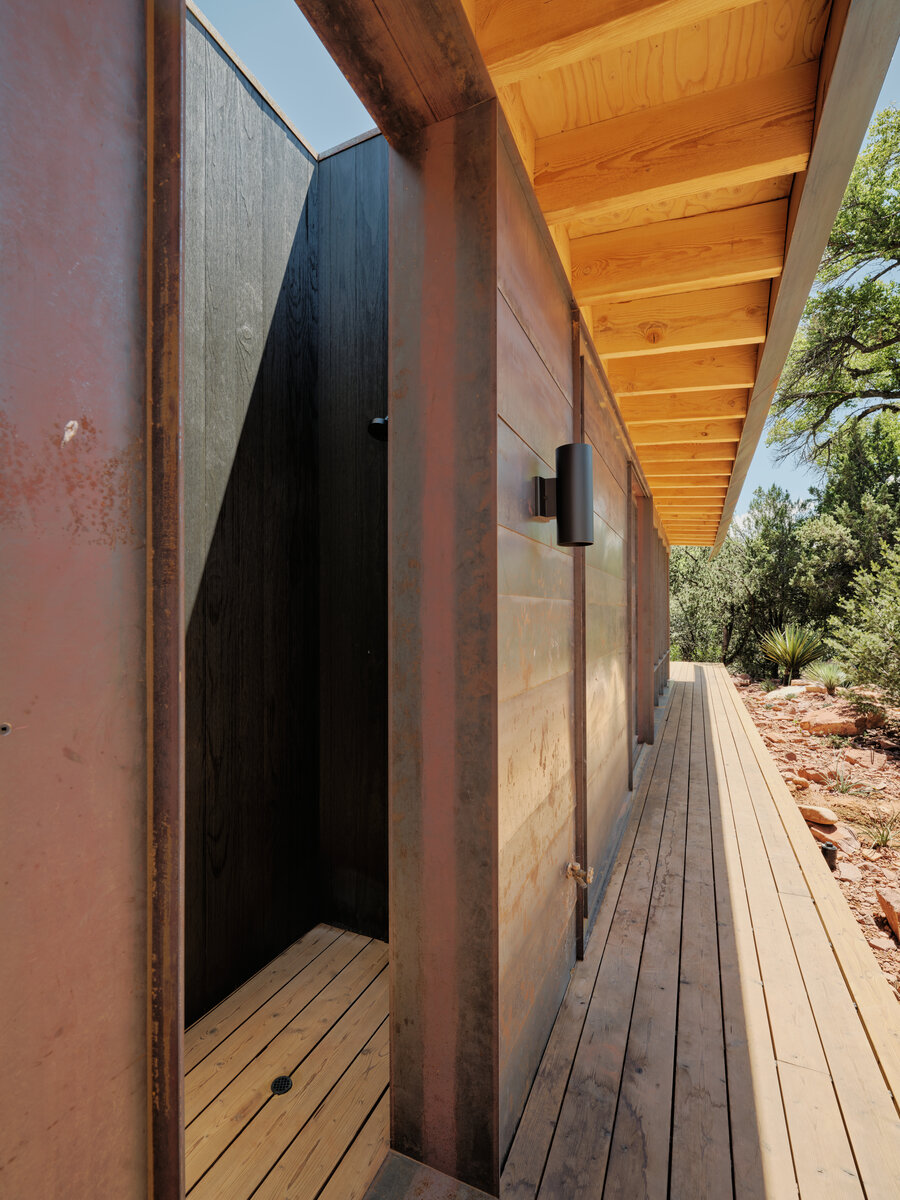 outdoor shower