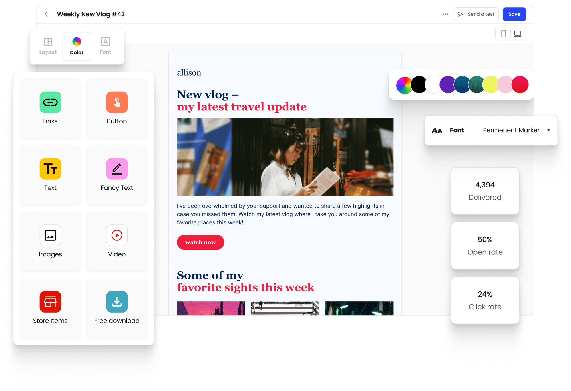 Email marketing for creators