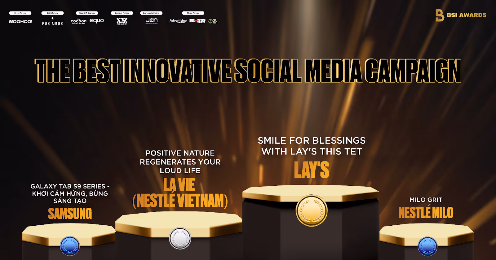 The Best Innovative Social Media Campaign BSI Awards 2024