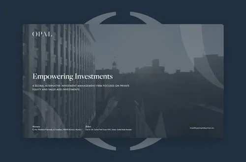 Webseite Opal Capital Partners