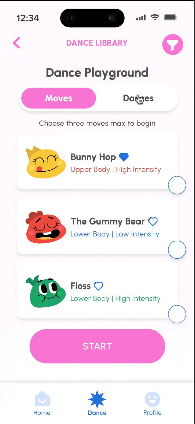 Aalto mobile app UI with two home listings and a title at the top saying 12 new matches