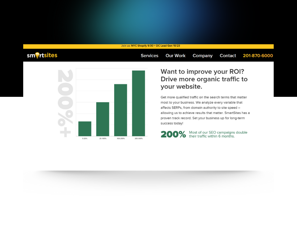 Smarites homepage screenshot