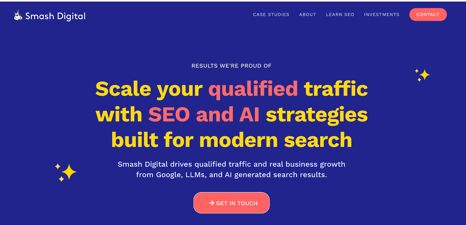 smash digital homepage