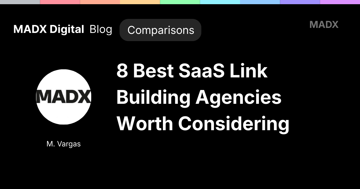 8 Best SaaS Link Building Agencies in 2026