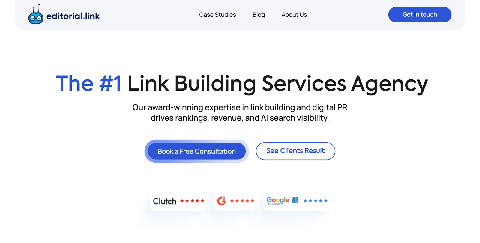 editorial.link homepage