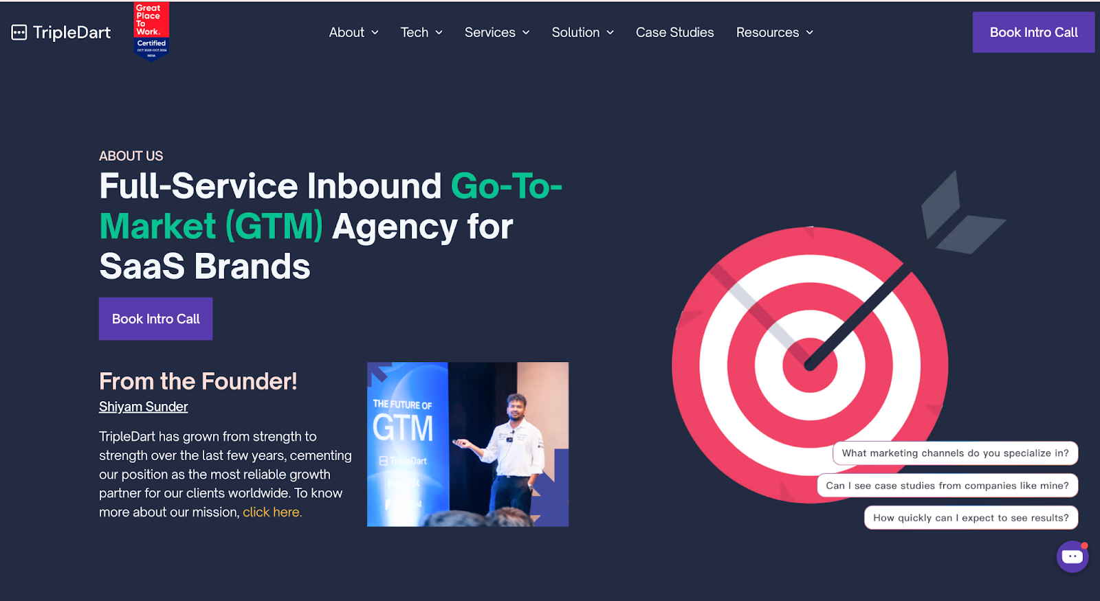 tripedart about page