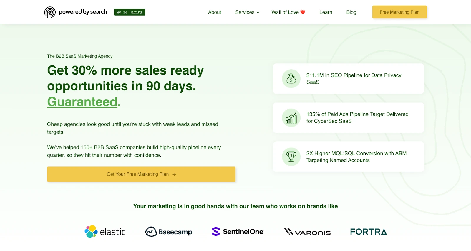 powered by search homepage