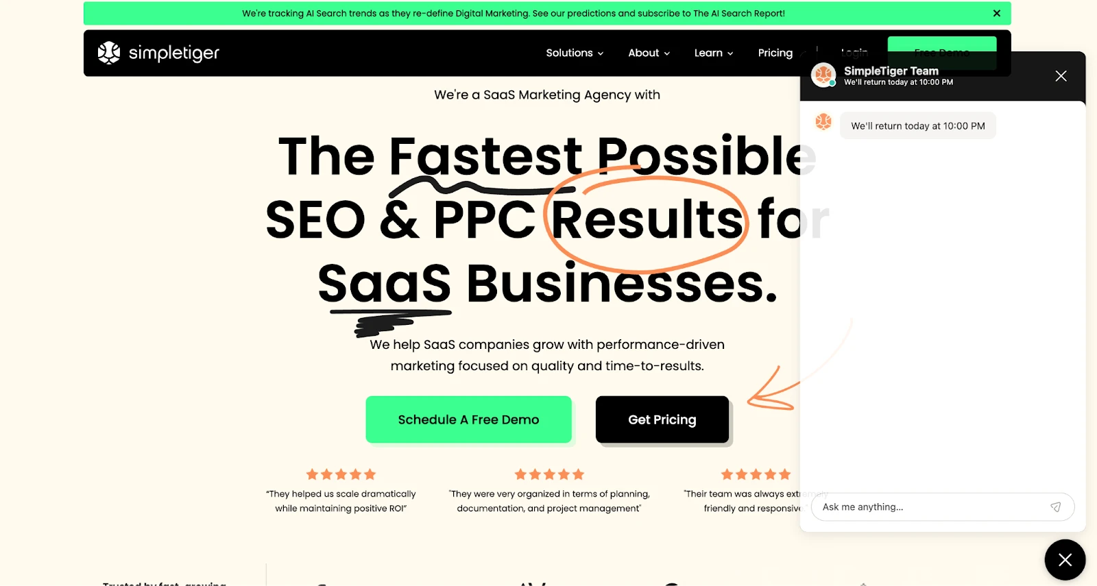 simpletiger homepage