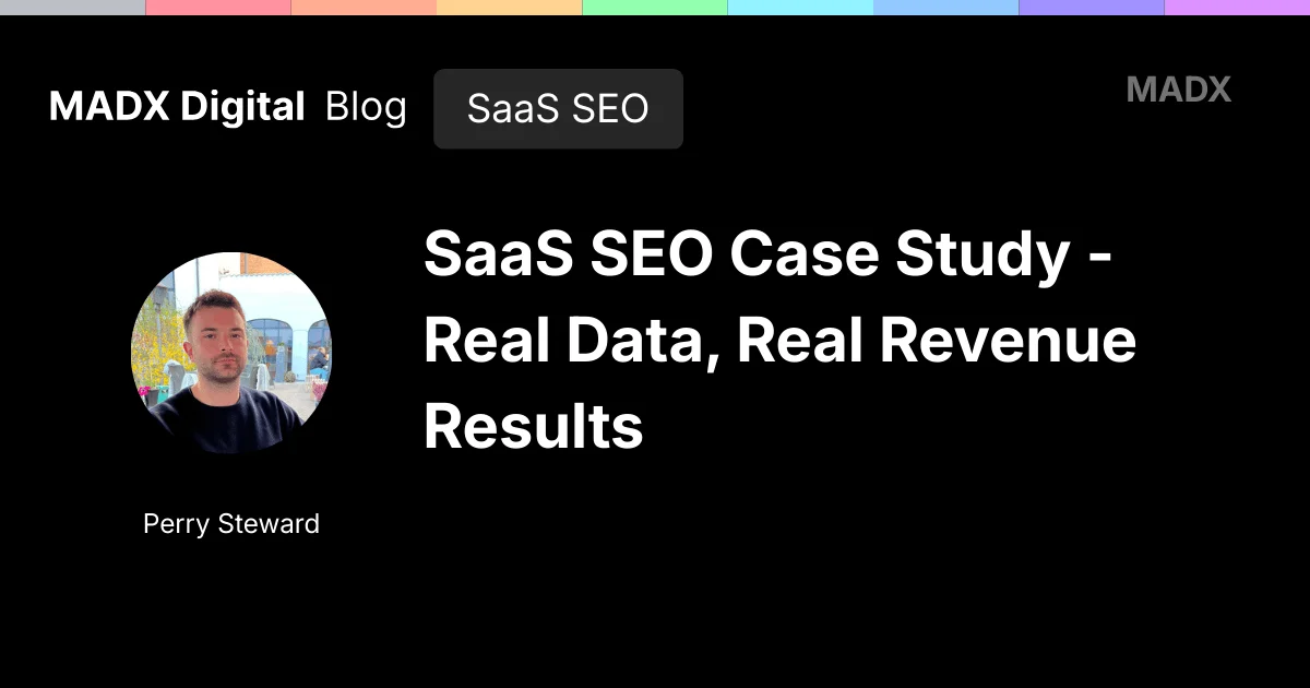 SaaS SEO Case Study - Real Data, Real Revenue Results