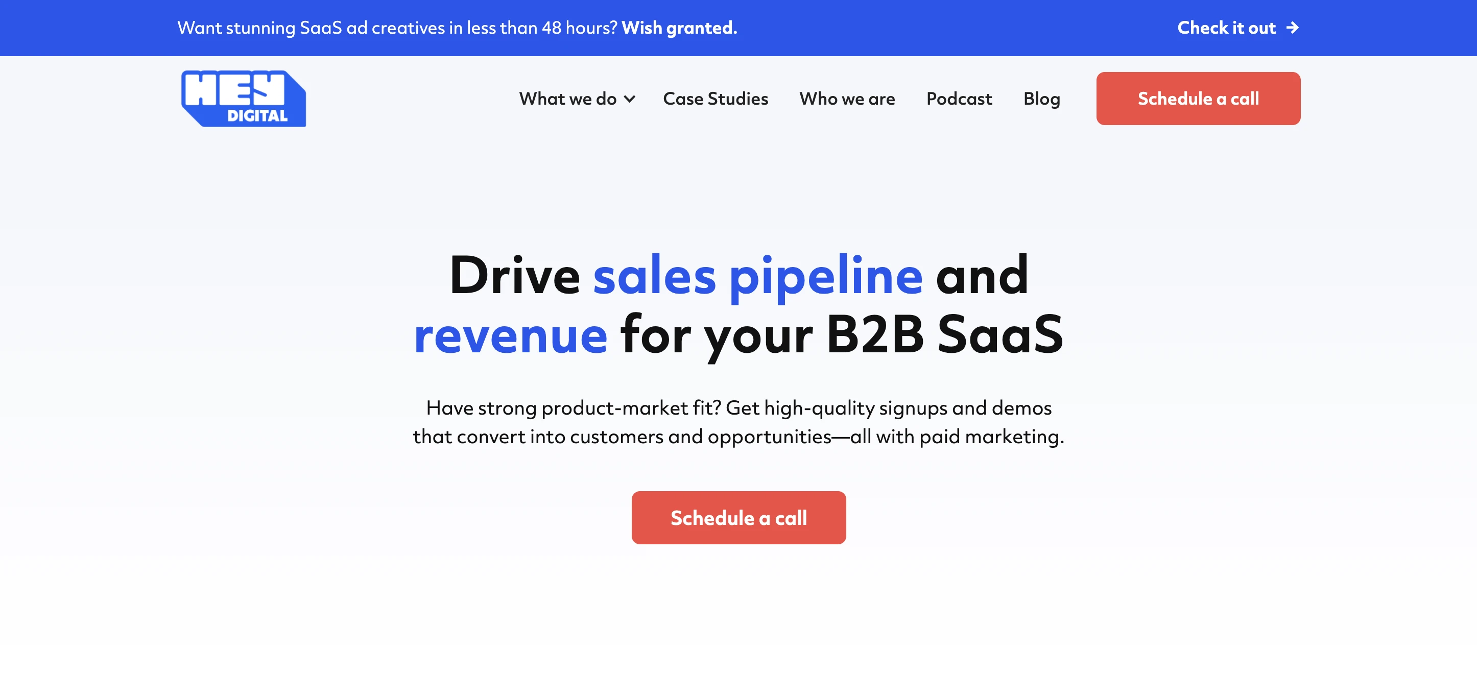 Hey Digital, one of the best SEO agencies for paid marketing