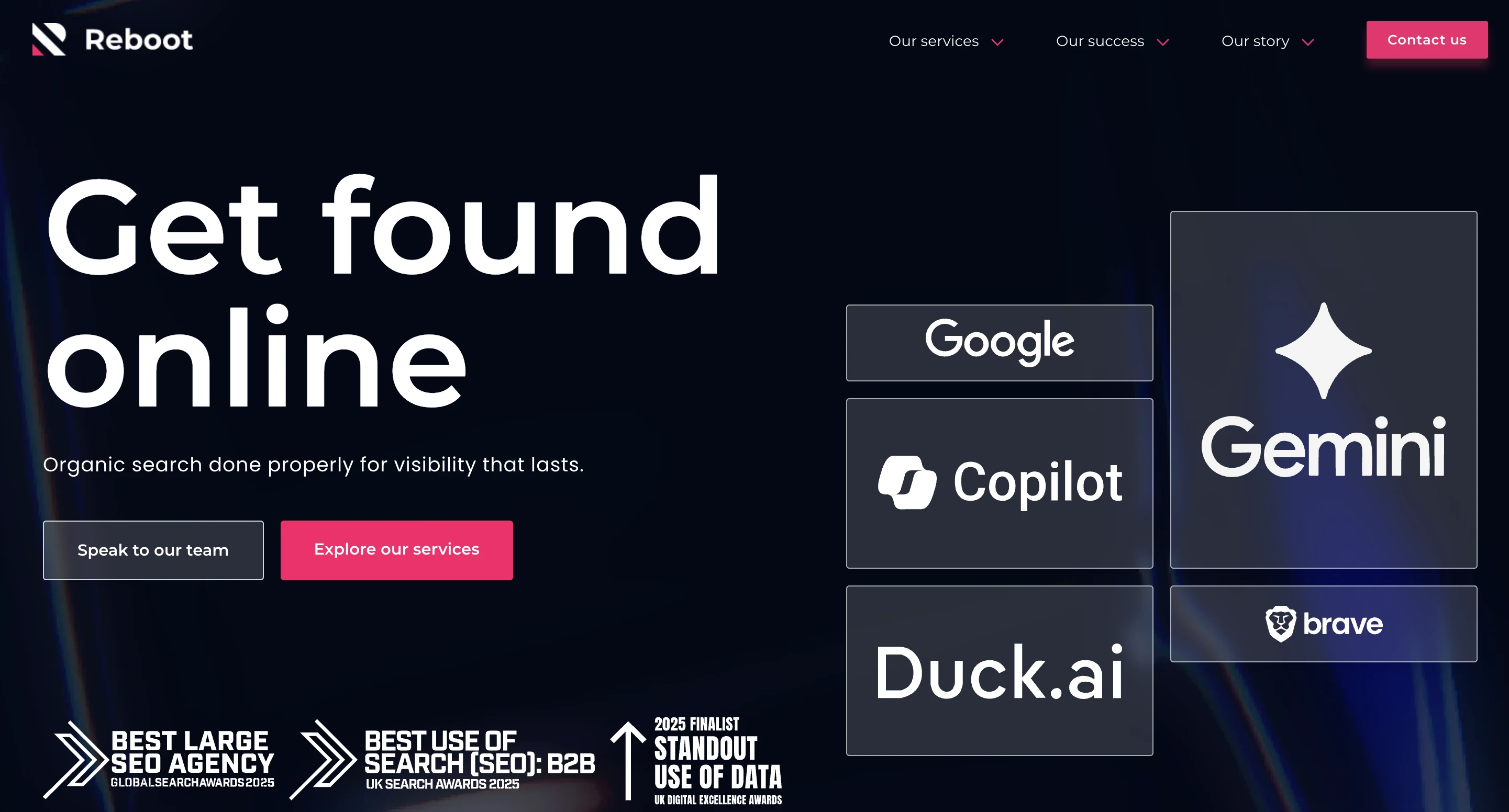 Reboot Online, one of the best SEO agencies for Digital PR