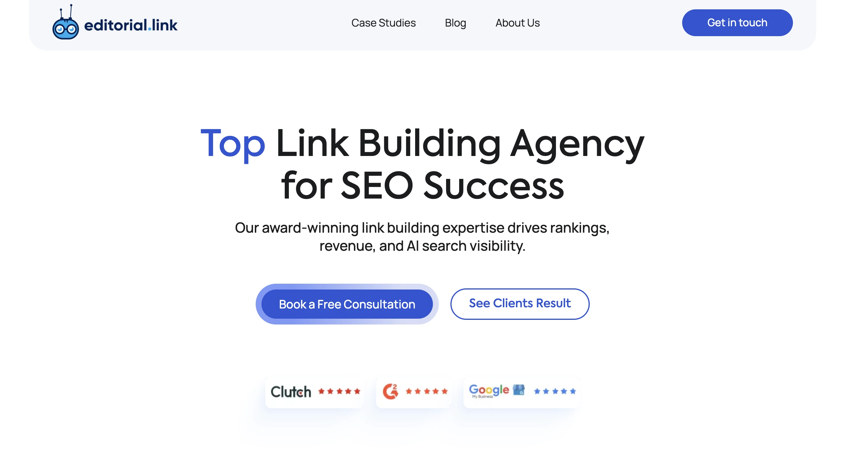 Editorial.Link, one of the best SEO agencies for link building