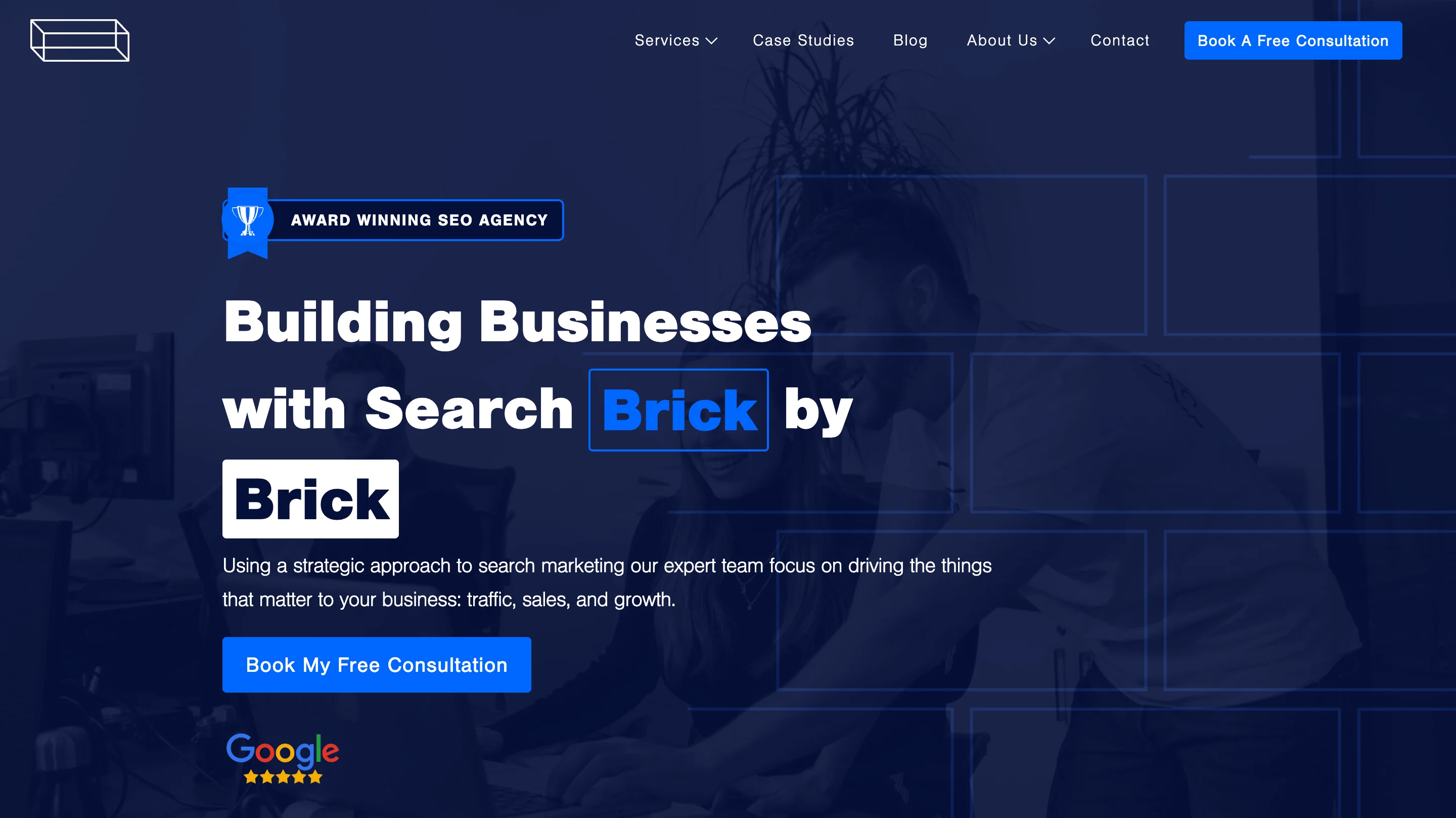 brick digital homepage