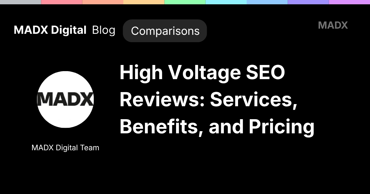 High Voltage SEO Reviews: Services, Benefits, and Pricing in 2026