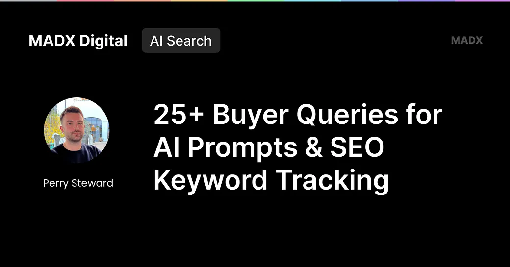 25+ Buyer Queries for AI Prompts & SEO Keyword Tracking