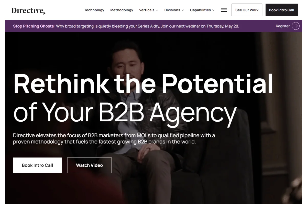 Directive Consulting Homepage