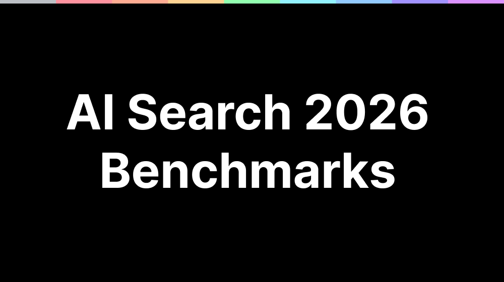 AI Search 2026 Benchmark Report