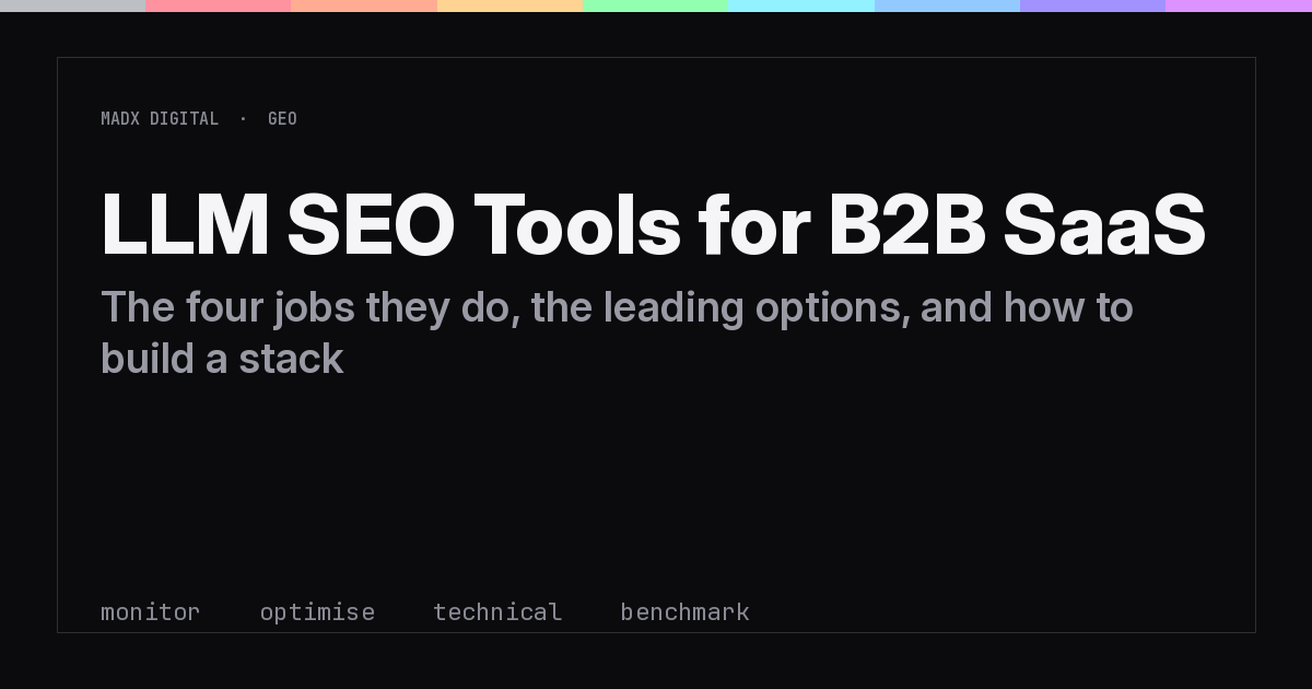 LLM SEO Tools for B2B SaaS