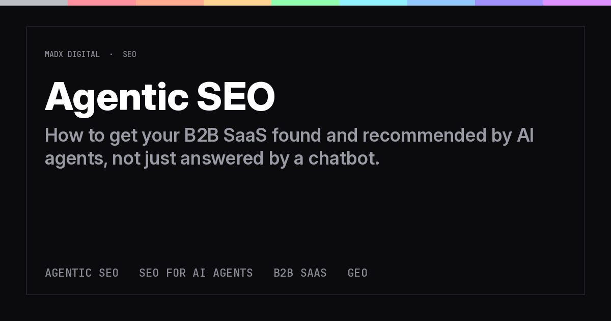 Agentic SEO: How to Get Your SaaS Found and Recommended by AI Agents