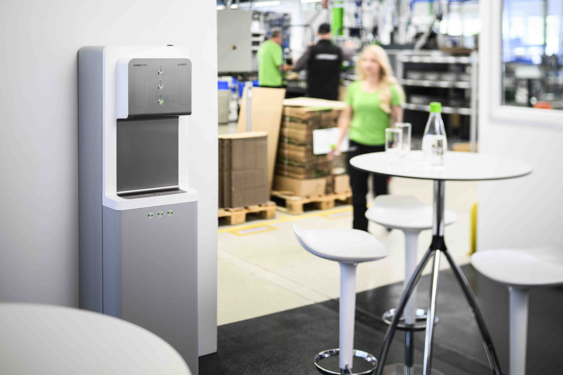 Wasserspender in der Firma