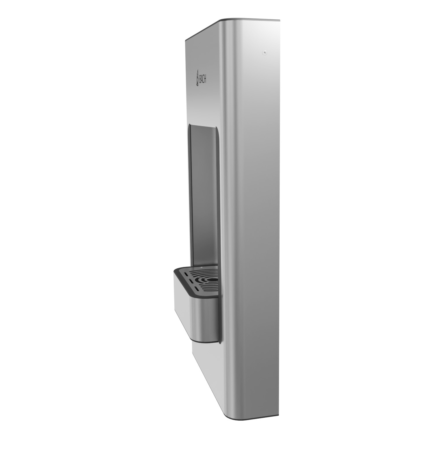 Wandhängender Trinkwasserspender mit Festwasseranschluss