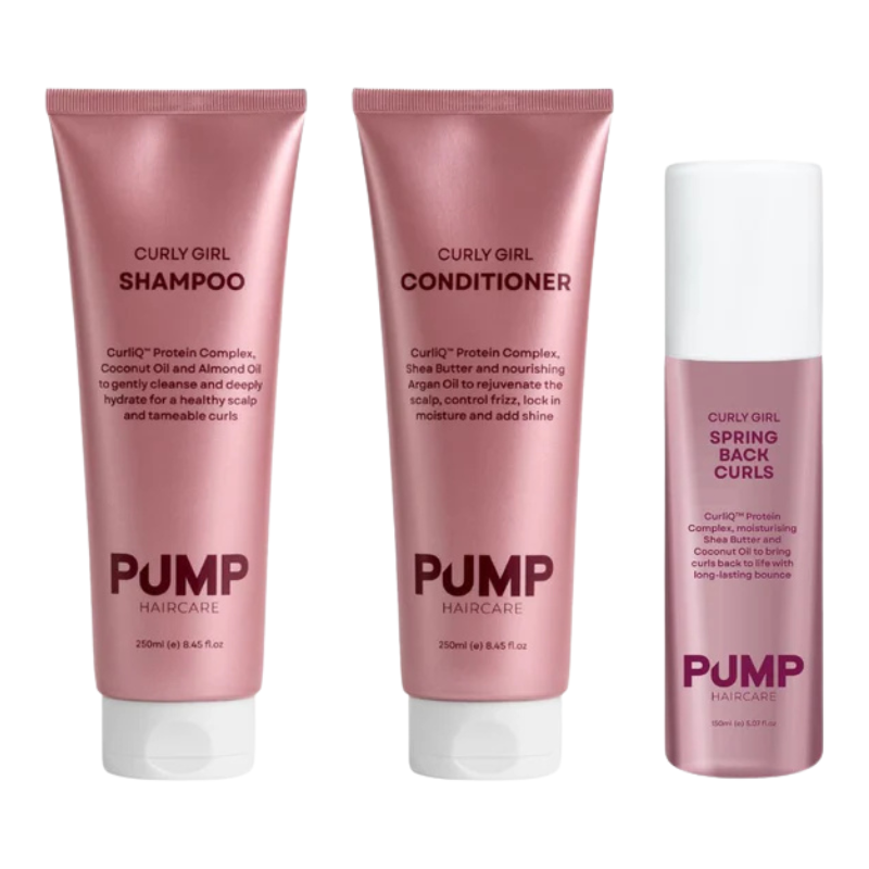 Pump Curly Girl Trio
