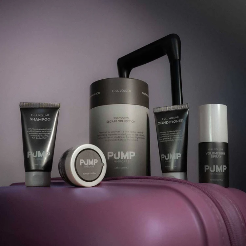 Pump Full Volume Travel Packs