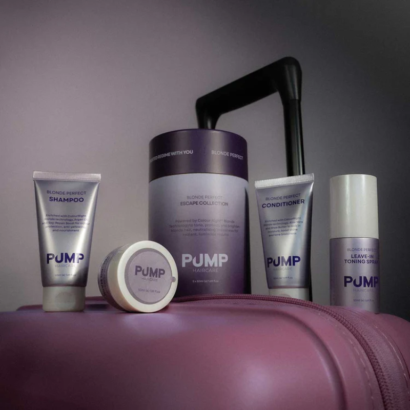 Pump Blonde Perfect Travel Packs