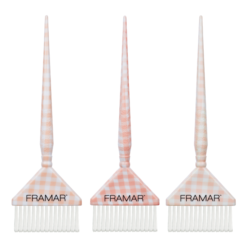 Framar Peach Please Big Daddy Brush Set
