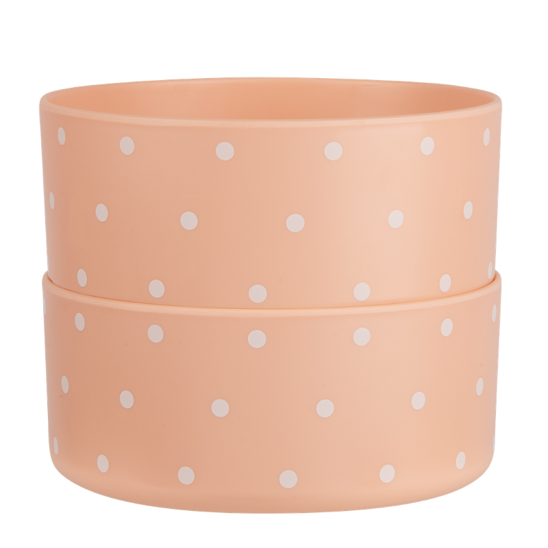 Framar Peach Please Bamboo Bowls 2PC